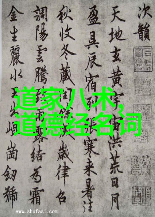 道士的咒语与经文守护自然之韵