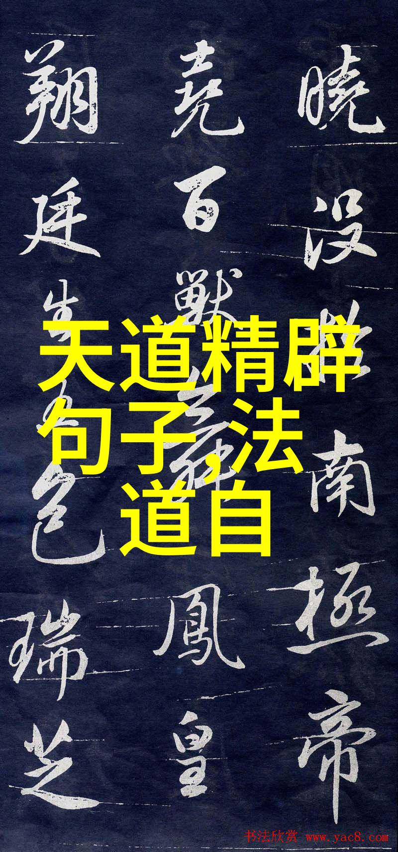 书法欣赏亲临现场品味我国书法艺术的精华