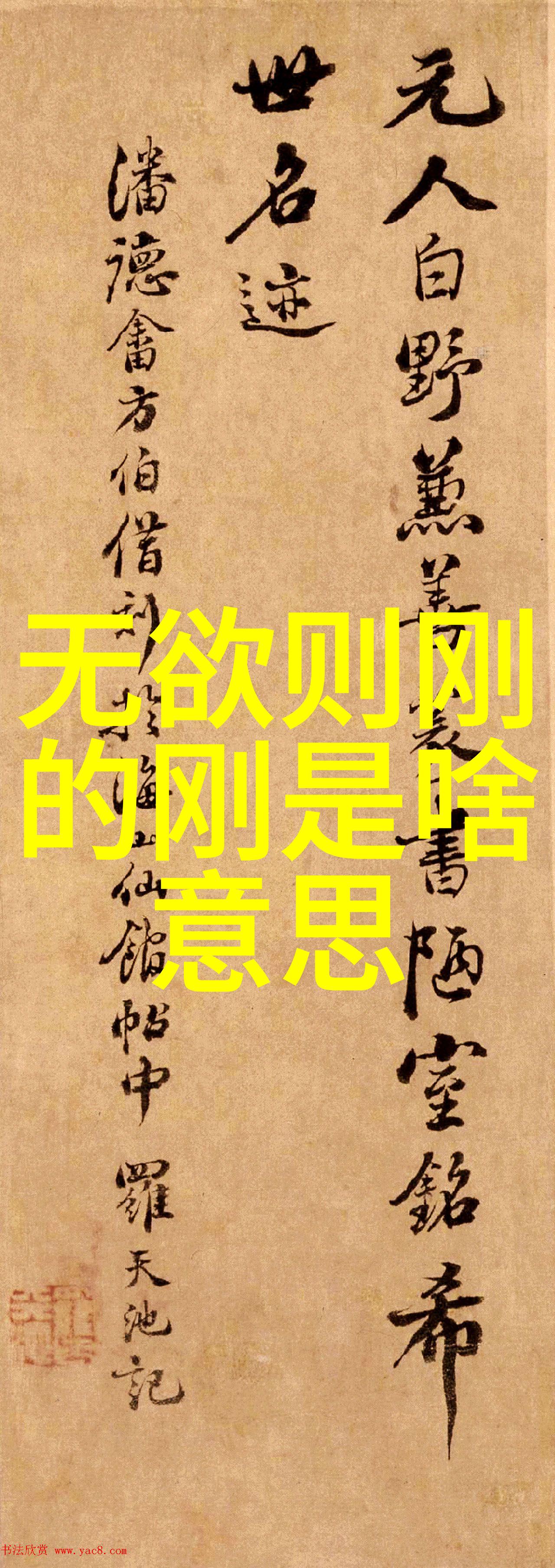 君子无为而无不为静观天地动作万物